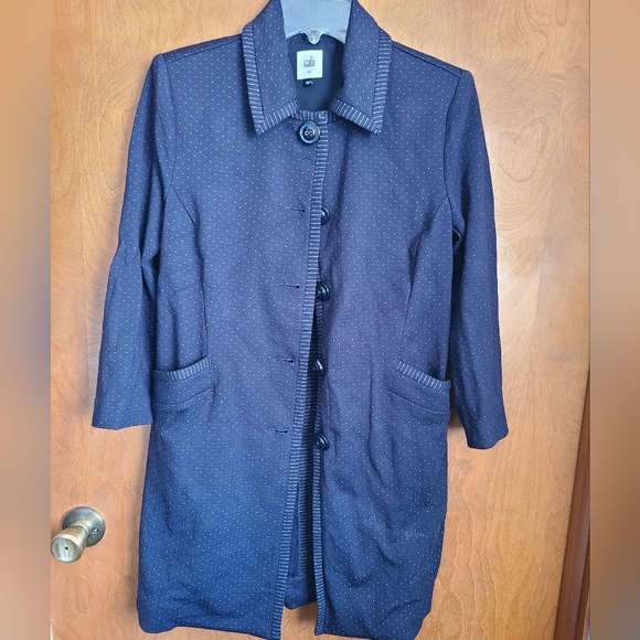 CAbi Jackets & Blazers - 🐳 2/$40 Cabi Navy Blue Coat - size xs